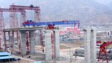 XCMG Factory 120t-300t Bridge Erecting Machine Elevated Railway for Sale